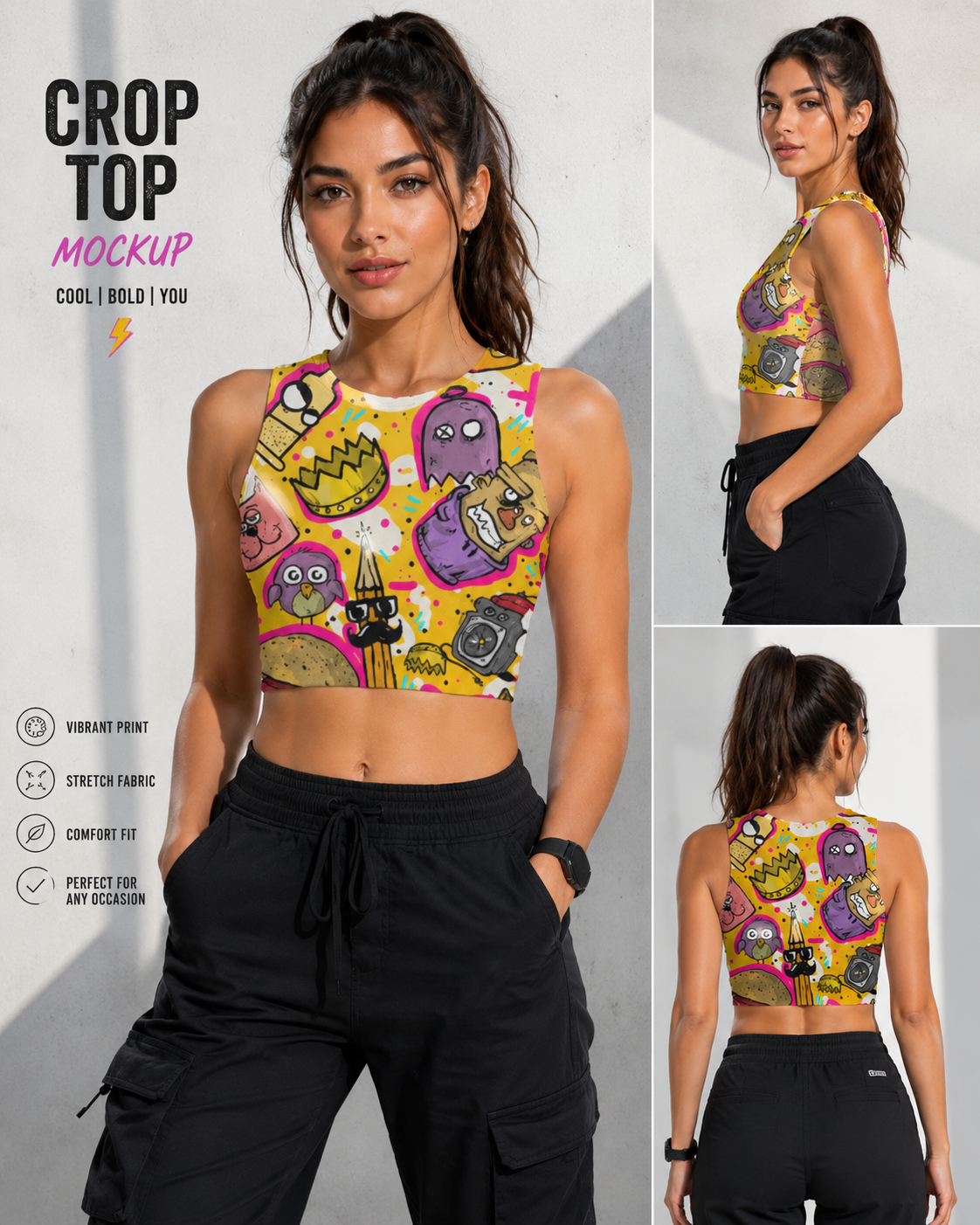 Full Sleeve Crop top