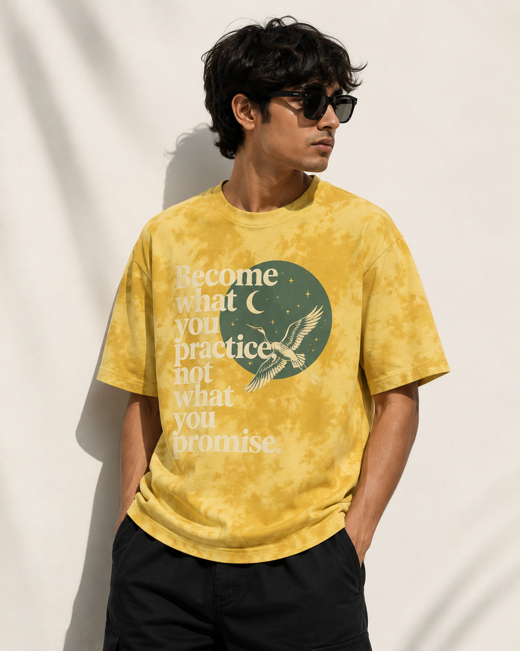 Unisex Tie Dye Oversized T-Shirt